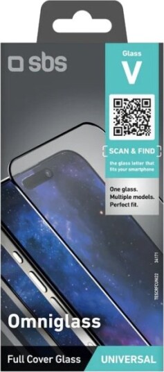 Sbs Omniglass V, Universell, Ripebestandig, Gjennomsiktig, 1 Stykker