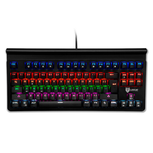 Liocat KX 365 CM Kablet RGB Mekanisk Gamingtastatur 1,8m