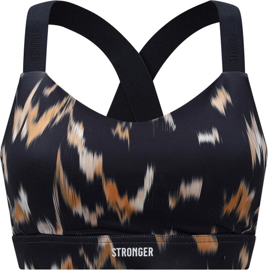 STRONGER Power Sports Bra   Black   L