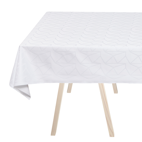Georg Jensen Damask Arne Jacobsen duk 140x270 cm hvit Georg Jensen Damask Arne Jacobsen duk 140x270 cm hvit