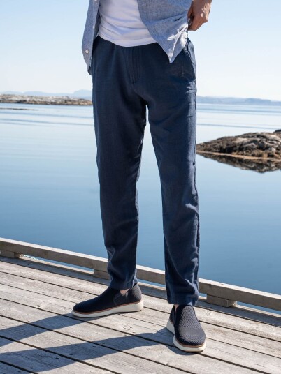Only & Sons Linus Crop Pants Blå M Only & Sons Linus Crop Pants Blå M