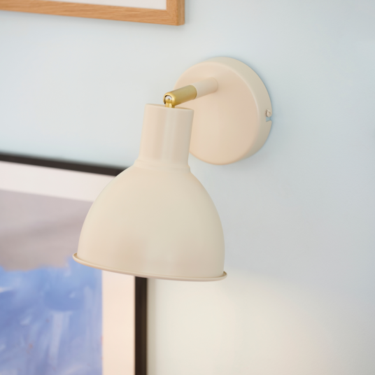 Pop vegglampe - Beige Pop vegglampe - Beige
