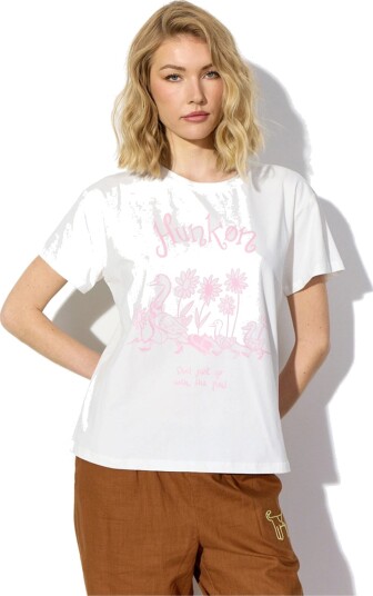 Hunkøn Duckling T Shirt White S