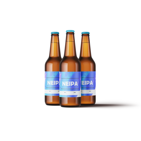NEIPA Universell Etikett 60 stk Passer til boks og flaske, 110 x 80 mm