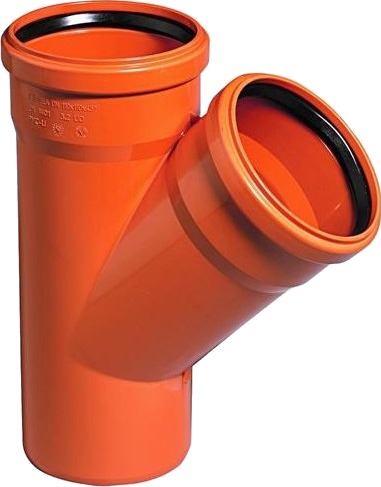 Grenrør Pvc Ø315x110x45 Gr.