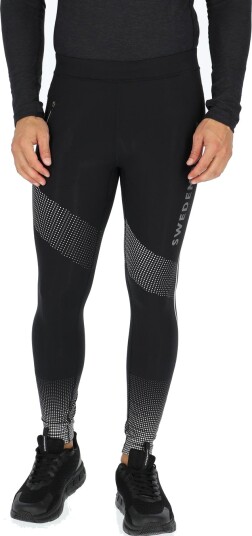 Swedemount Reflective Long Tights 2.0 Black M Treningsbukser