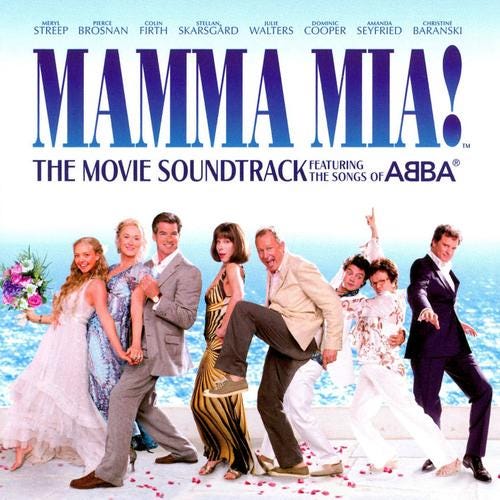 Filmmusikk Mamma Mia! Soundtrack CD Filmmusikk Mamma Mia! Soundtrack CD