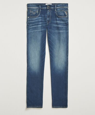Replay Anbass Hyperflex Dust Jeans Dark Blue