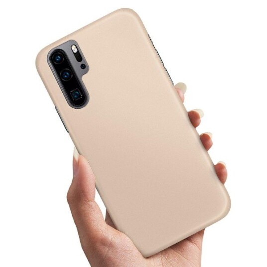 Huawei P30 Pro - Deksel/Mobildeksel Beige Beige