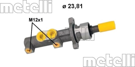 Hovedbremsesylinder METELLI 05-1301
