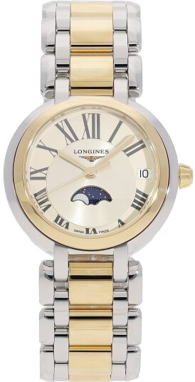 Longines Dameklokke L8.115.5.31.7 Primaluna Champagnefarget/18 karat