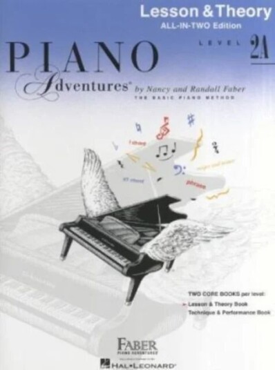 Piano Adventures All-In-Two Level 2a Lesson/theory