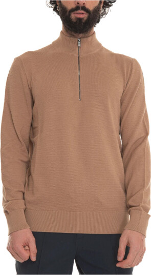 Boss Herre Strikkevarer Beige M,