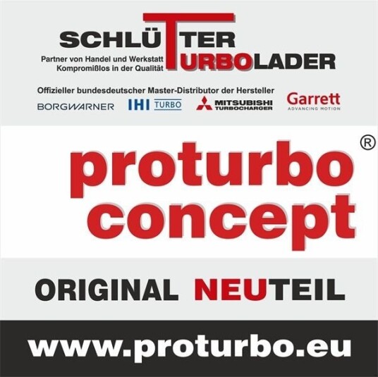 SCHLÜTTER TURBOLADER PRO-06820 Turbolader