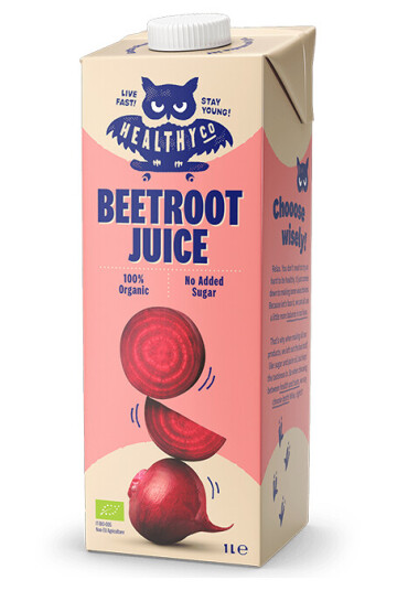 Healthyco Økologisk Rødbetesaft 1 L Healthyco Økologisk Rødbetesaft 1 L
