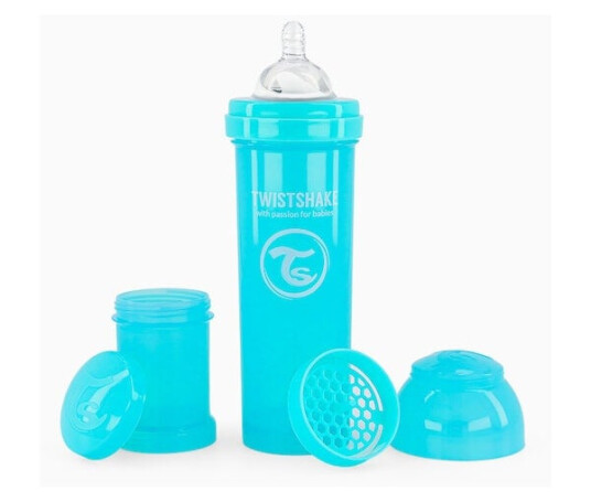Twistshake Tåteflaske AntiColic 330ml Pastel Blå Twistshake Tåteflaske AntiColic 330ml Pastel Blå