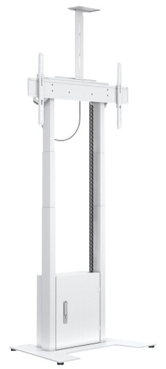 Multibrackets M Motorized Floorbase - elektrisk løfteinnretning - for LCD TV / kamera - hvit