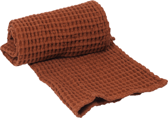 Ferm Living Organic håndkle 50x100 cm Brown Clay Ferm Living Organic håndkle 50x100 cm Brown Clay