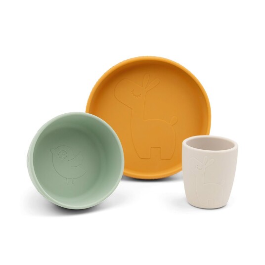 Done By Deer Stick&Stay dinner set Lalee Colour mix
