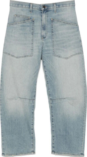 Nili Lotan Dame Jeans Blå W27,