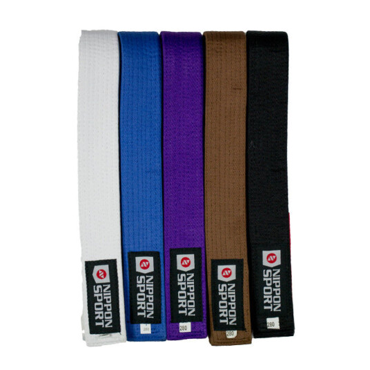 Nippon Sport Bjj Belt - Nippon Sport - Purple