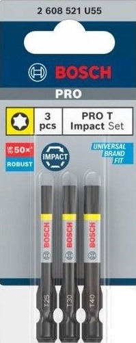 Bosch Accessories 2608521U55 Bitsett 2608521U55
