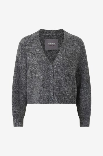 Mos Mosh  Kardigan mmZela Warm Knit Grå