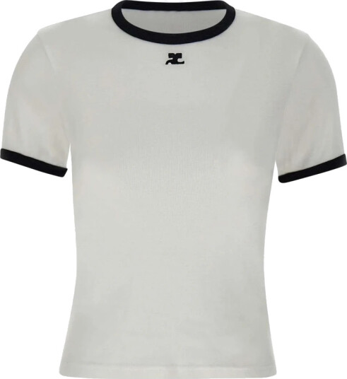 Courrèges Dame Topper Hvit S,