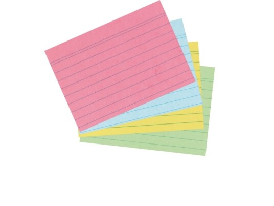 Herlitz 10836211 Blå Grønn Rød Gult 200 Ark 200 Stykker