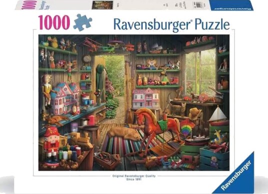 Ravensburger Puslespill 1000 Brikker - Nostalgiske Leker Ravensburger Puslespill 1000 Brikker - Nostalgiske Leker