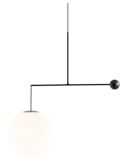 Luceplan - Malamata Pendel Ø48 Matt Black