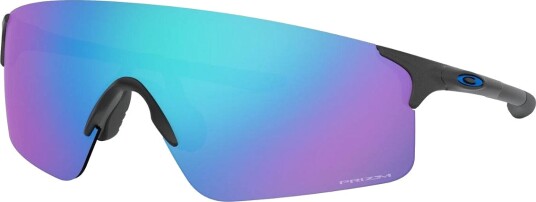 Oakley EVZERO BLADES STEEL w/PRIZM SAPPHIRE STEEL PRIZM SAPPHIRE, multisportbrille unisex  38 STEEL PRIZM SAPPHIRE