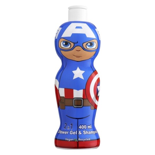 Air val International Captain America Vegan Shower Gel & Shampoo