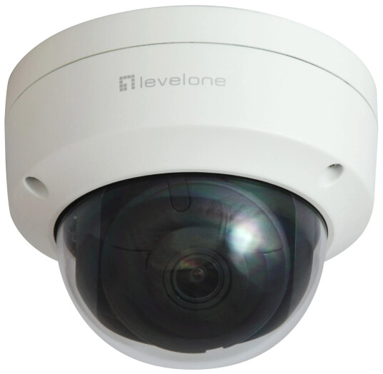 LevelOne FCS-3402 Dome Overvåkningskamera 2MP Værbestandig Hvit