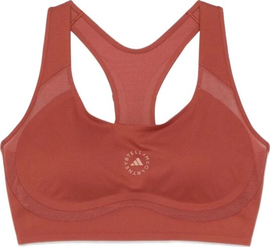 adidas by Stella McCartney Asmc Tpr Pi Bra Burgundy M adidas by Stella McCartney Asmc Tpr Pi Bra Burgundy M
