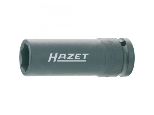 Hazet 902Slg-17, Kraftpipe, Svart, 1 Hoder, 1/2", Metrisk, 17 Mm