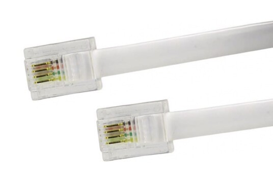 Luxorparts RJ11 til RJ11 2 m