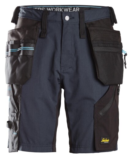 Snickers Workwear 6110 LiteWork Arbeidsshorts marineblå/svart Marineblå/Svart, Klær
