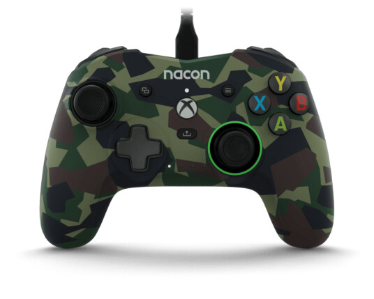 NACON Wired Pro Compact Controller Green Camo