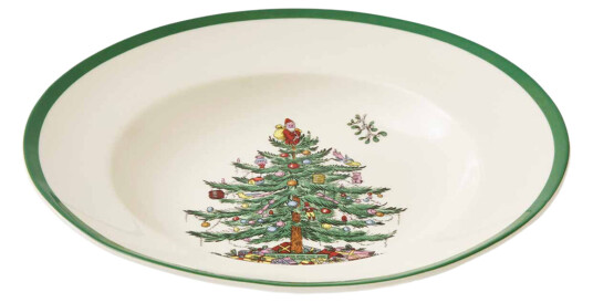 Spode Christmas Tree dyp tallerken 23 cm