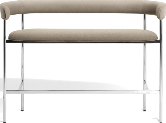 Møbel Copenhagen Font Bar Sofa 75 cm Hallingdal 65 200/Polert Stålunderstell