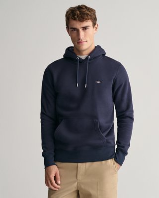 Hettegenser med liten logo EVENING BLUE XL