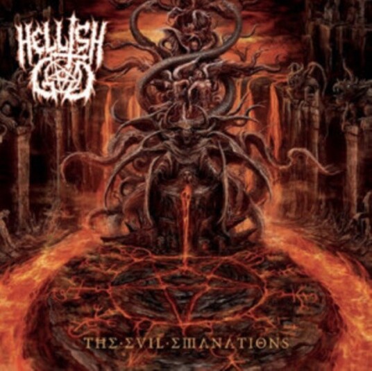 Hellish God The Evil Emanations Uk Vinyl