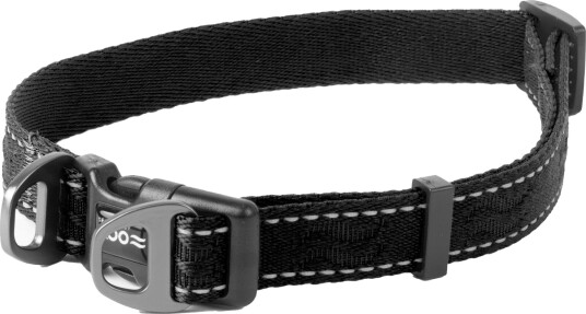 Selected By Zoo Justerbart Hundehalsbånd Rufus 20mm 36-60cm Svart