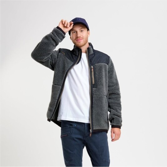 Elevenate Men's Glacier Pile Jacket Rock Elevenate Men's Glacier Pile Jacket Rock