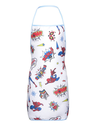 BrandMac Kids Apron + Hat - Spiderman 2385 - Multi/patterned - ONE SIZE BrandMac Kids Apron + Hat - Spiderman 2385 - Multi/patterned - ONE SIZE