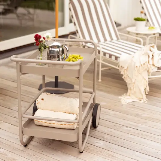 Brafab Trolly serveringsvogn Khaki