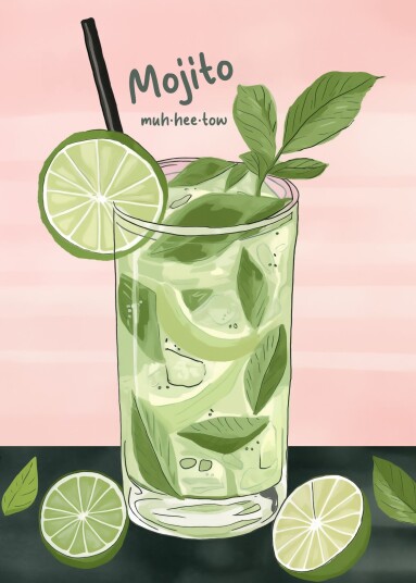 Plakat Mojito Drink