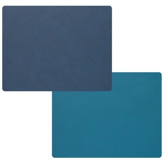 Lind DNA - Square Nupo brikke tosidig midnight blue/petrol