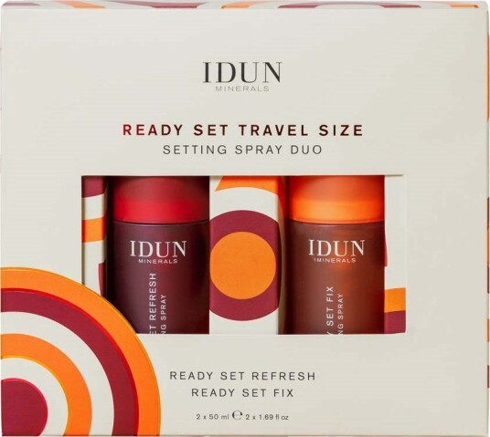 IDUN Minerals Setting Spray Travel Size Duo